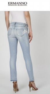 Джинсы слим фит Ermanno Ermanno Scervino