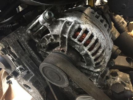 Генератор 120A 1.8T AVJ 06B903016P Audi A4 B6