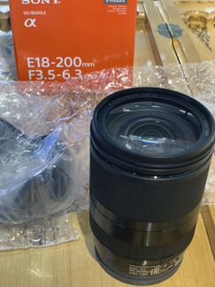 Объектив Sony Sel 18-200 f/3.5-6.3 oss le