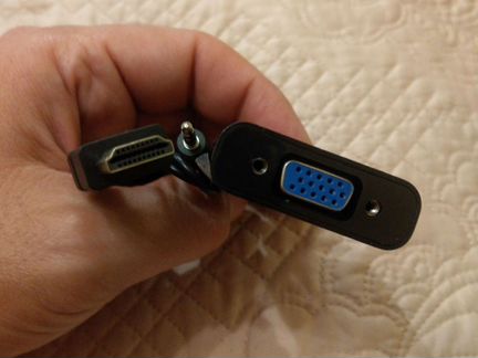 Переходник D-SUB hdmi