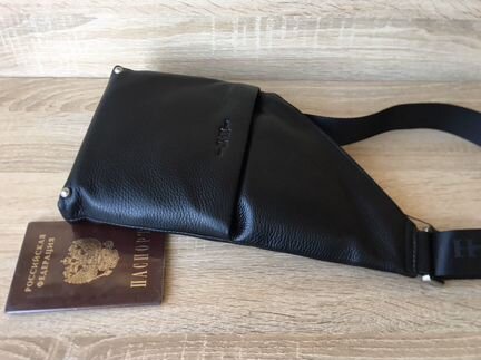 Сумка мужская из натуральной кожи