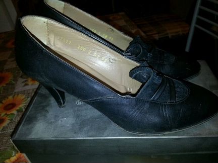 Кожаные туфли
