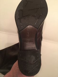 Сапоги кожаные Nero Giardini