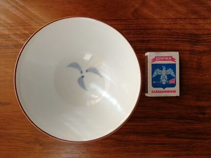 Пиала (чашка) для чая, бело-голубая, 2шт., Япония