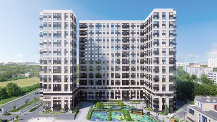 1-к апартаменты, 35.6 м², 18/22 эт.