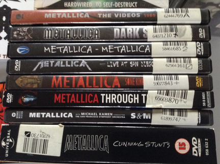 Metallica - коллекция 16 CD и DVD фирма