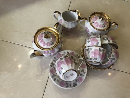 Новый чайный сервис, производство СССР, Московский