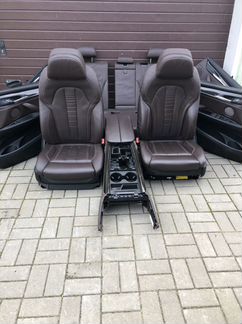 BMW X5 F15 Мокка комфорт салон Nappa