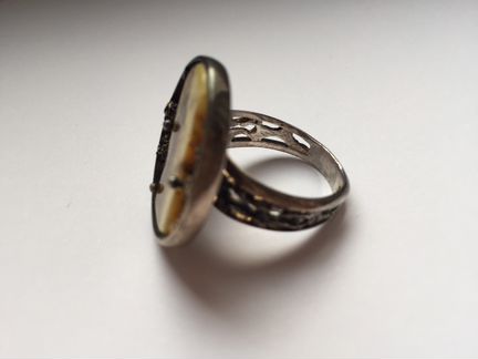 Кольцо серебряное