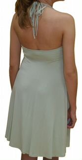 Мятное платье 