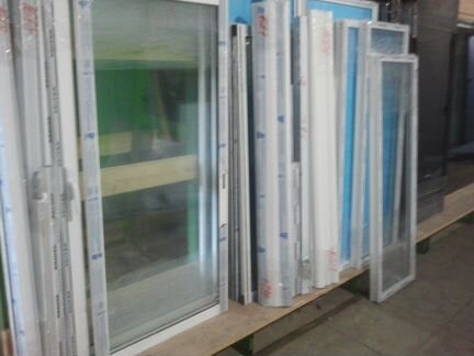 Пластиковое окно двухстворчатое Grunder 1100х1300