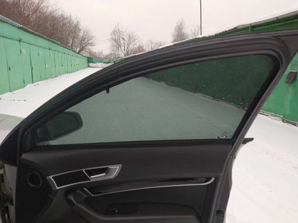 Продам каркасные шторки на audi a6 c6