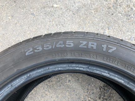 235 45 17 Сontinental ContiSportContact3 94Y