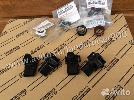 Парктроники Land Cruiser 200 2007-2012