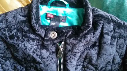 Бархатная куртка Дизель Authentic Lux Trand 2021г