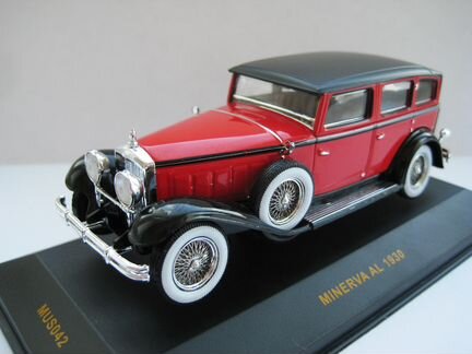 Модель Minerva AL 1930 1/43 IXO MUS042