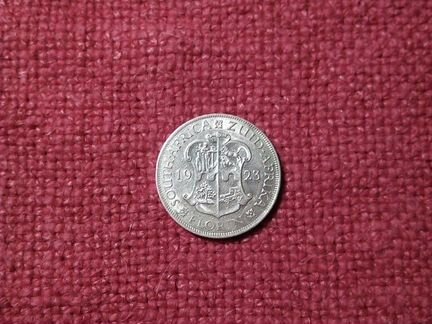 South Africa монета 1 Флорин 1923 г (XF) Silver