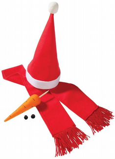 Набор для снеговика новый