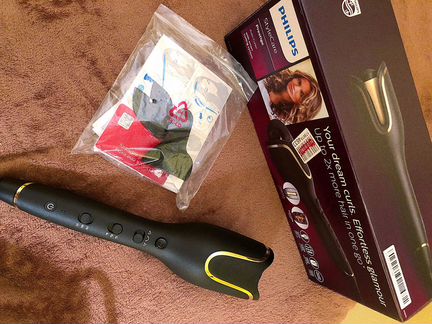 Щипцы для завивки philips StyleCare Prestige BHB87