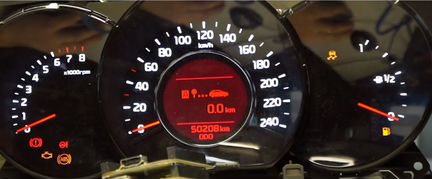 Кодирование панели приборов KIA hyundai пробег кор