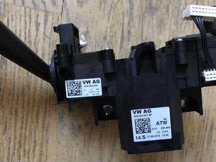 Блок подрулевых переключателей стрекоза VW Passat