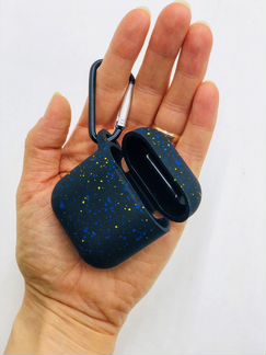 Чехол силиконовый airpods космос