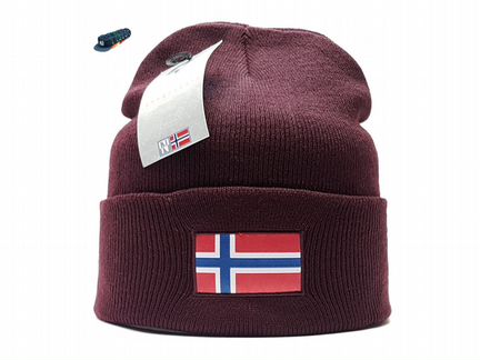 Шапка Napapijri (бордовый) flap flag