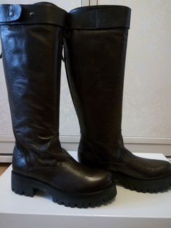 Сапоги натуральная кожа настоящая Италия