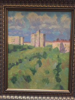 Березовский Д.И. Москва. Вид из окна мастерской