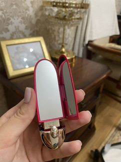 Guerlain помада красная + футляр