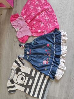 Пакет платьев для сада 80-92