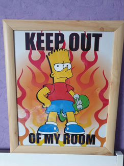 Постер Барт Симпсон