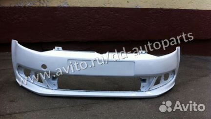Передний бампер Поло Volkswagen Polo 15-20