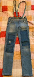 Джинсовый комбинезон Zara