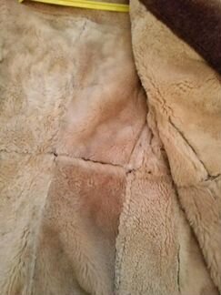 Дубленка натуральная мужская винтажная классика