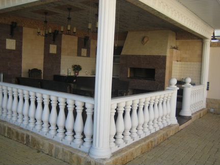 Балясины из натурального камня