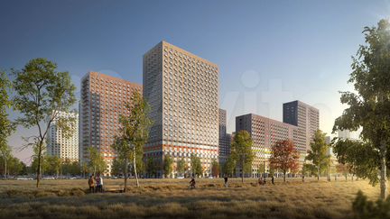 2-к квартира, 54.1 м², 2/25 эт.