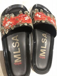 Резиновые шлёпанцы Melissa