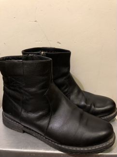 Кожаные женские ботинки
