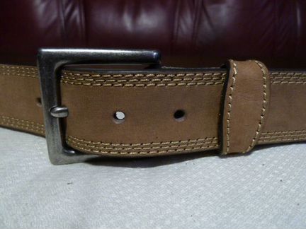 Ремень Джинсовый Wrangler Кожа из США