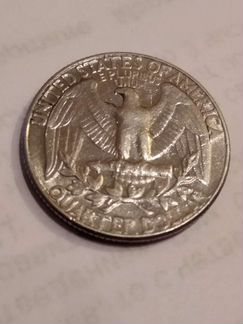 Liberty Quarter dollar
