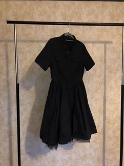 Платье чёрное