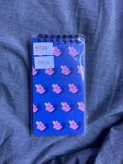 Официальный мини блокнот BT21 c cooky (BTS)