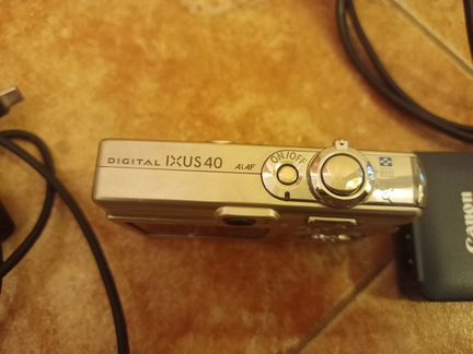Фотоаппарат Canon Ixus 40