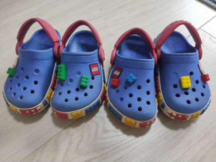 Crocs c8/9. Кроксы рр 24. для двойни