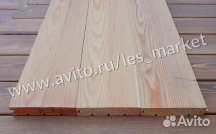 Половая доска из лиственницы 28х110х2000 мм