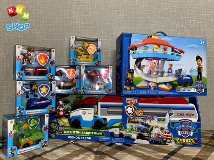 Автовоз + 6 Щенков + Офис 