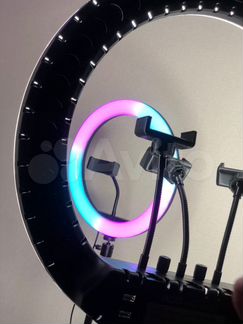 Кольцевая лампа + штатив