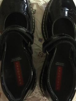 Новые Туфли Паблоски Pablosky чёрные лаковые 33 р