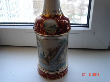 Штоф, бутылка керамика